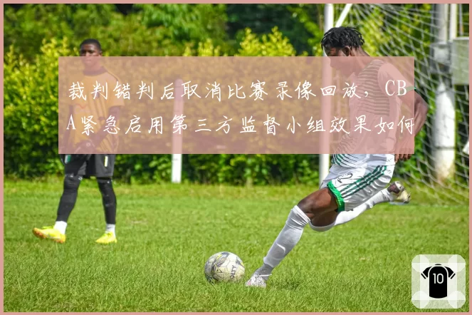 裁判错判后取消比赛录像回放,CBA紧急启用第三方监督小组效果如何?
